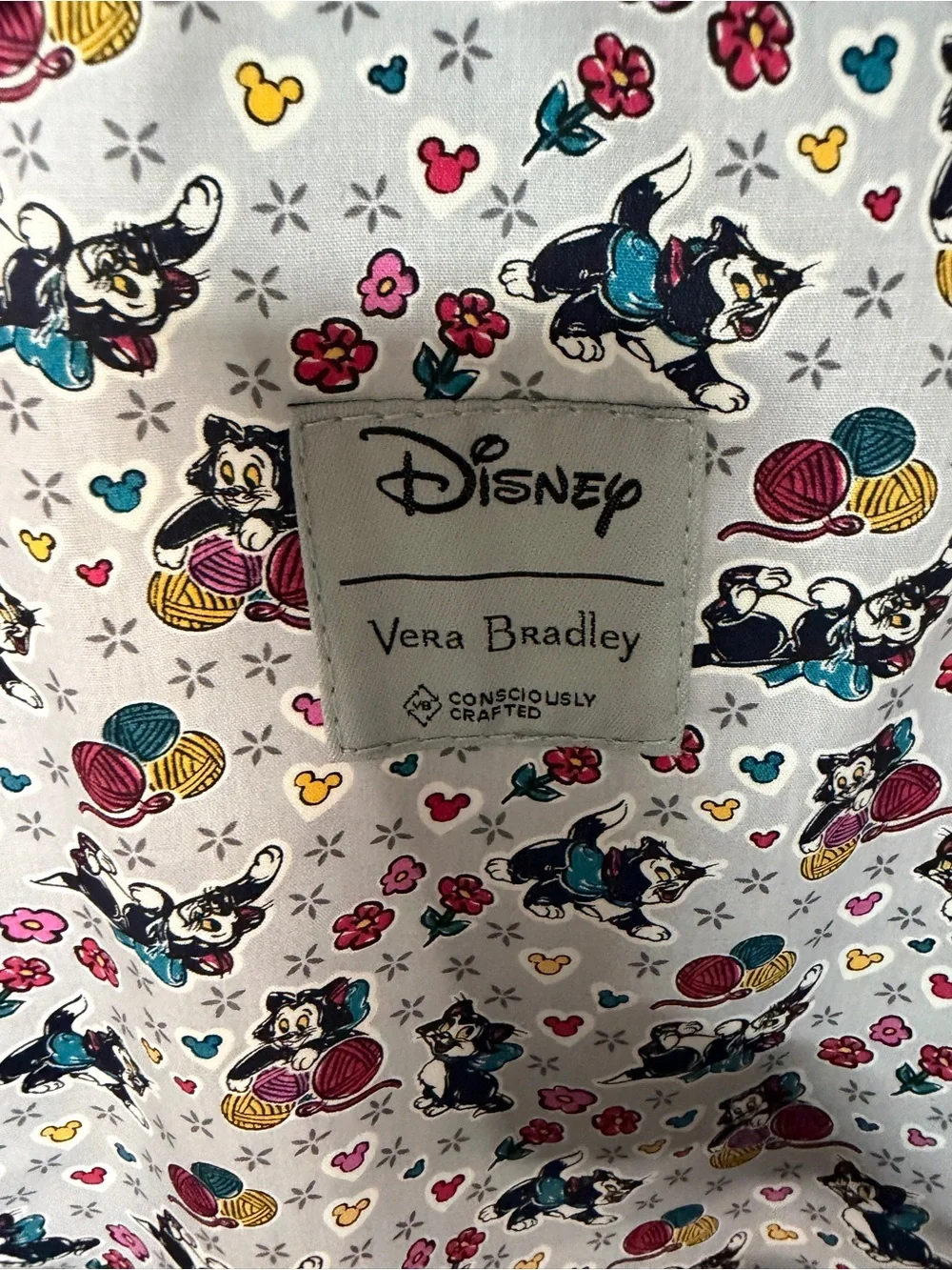 Vera Bradley Disney Limited Edition Mickey Mouse Piccadilly Paisley Backpack